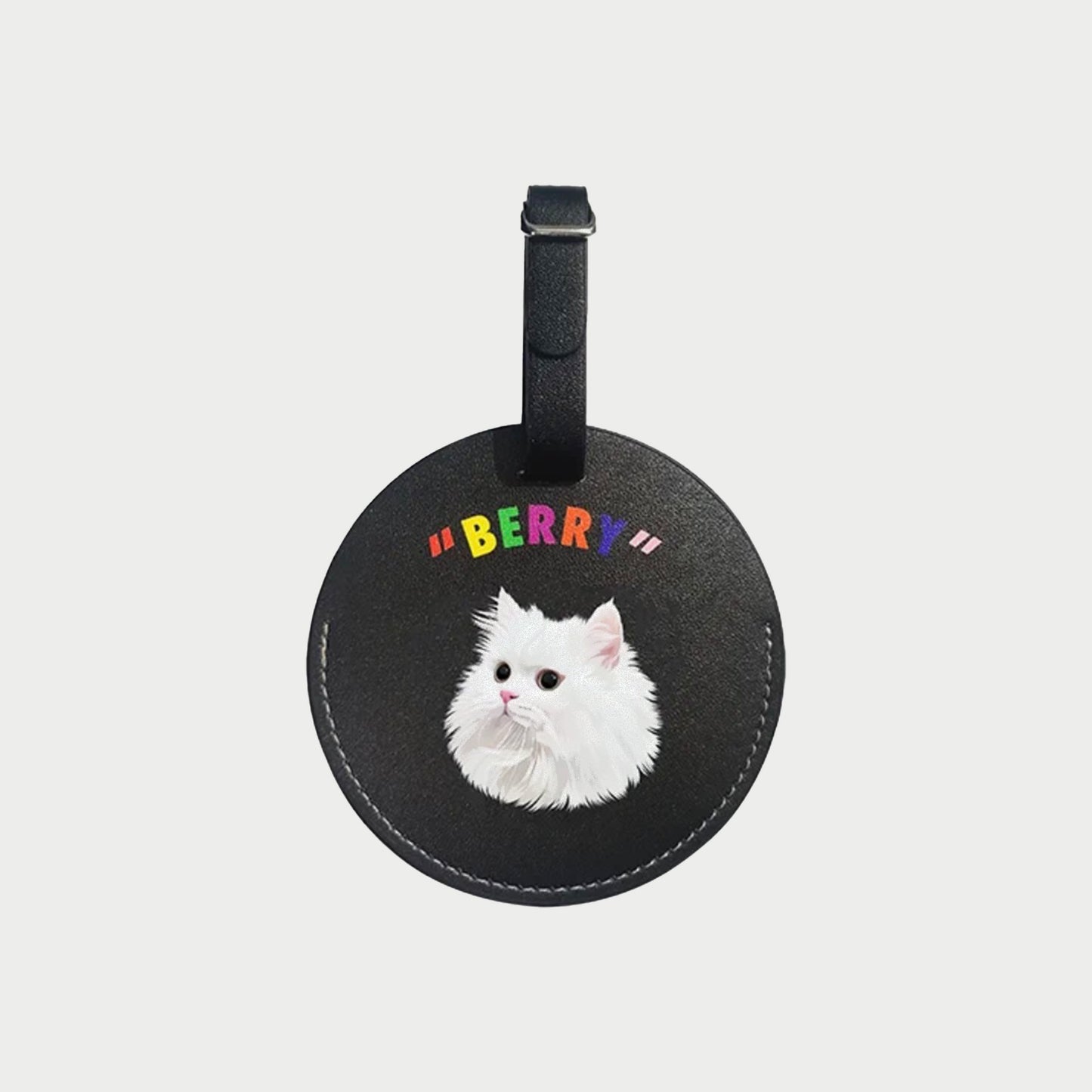Personalized Luggage Tag - Custom Pet Portrait