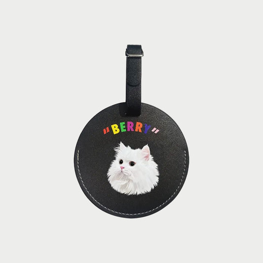 Personalized Luggage Tag - Custom Pet Portrait