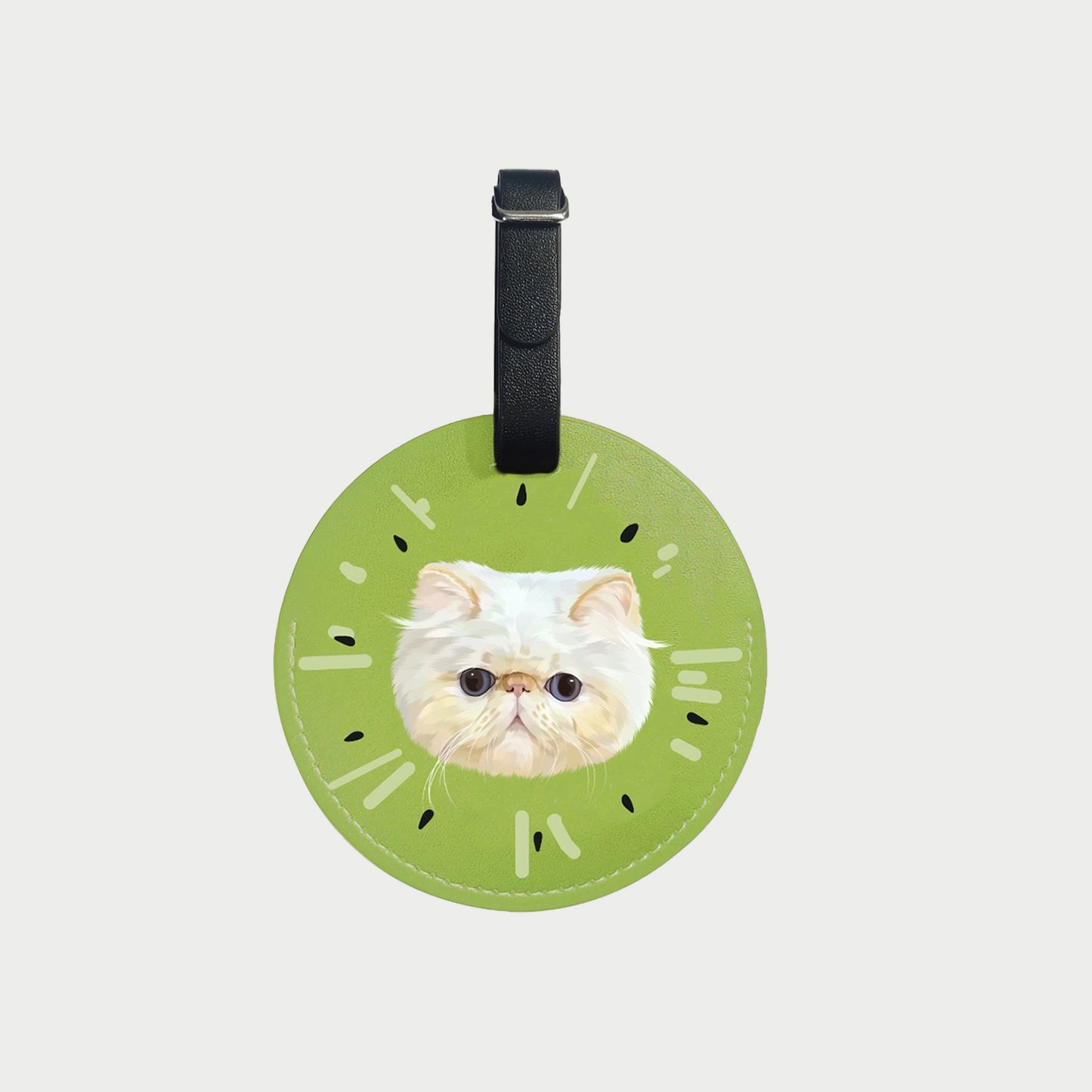 Personalized Luggage Tag - Custom Pet Portrait