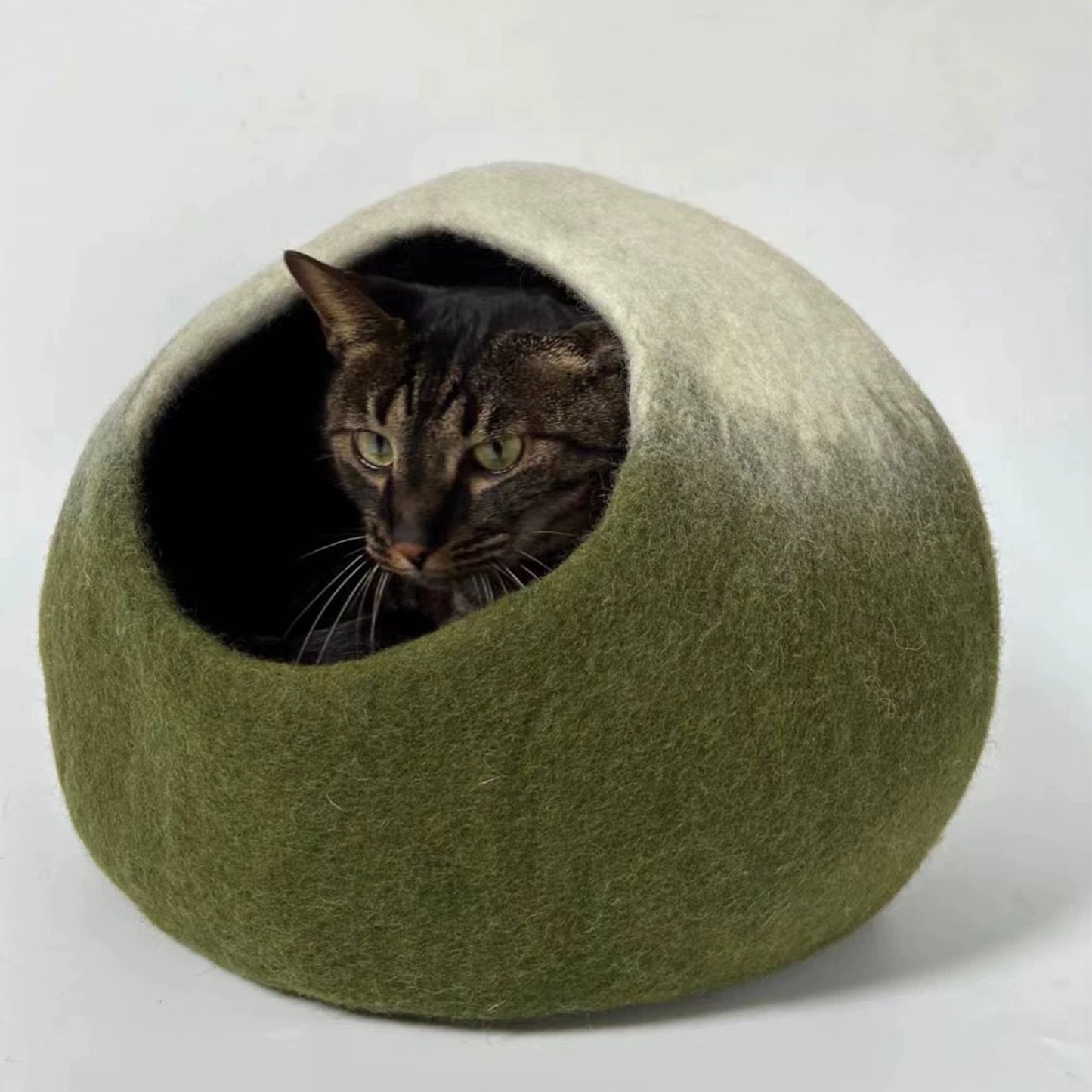 Handmade Wool Cat Cave